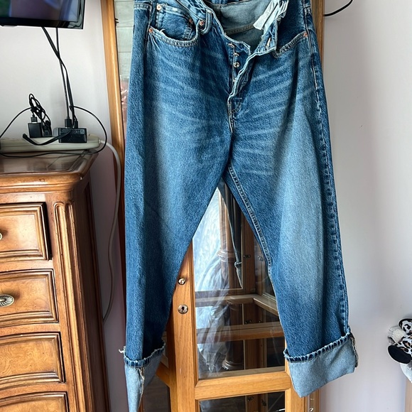 Zara Button Fly Jeans - Picture 1 of 5
